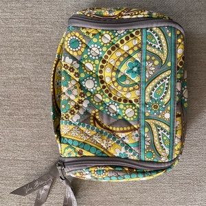 Vera Bradley small hanging cosmetic bag